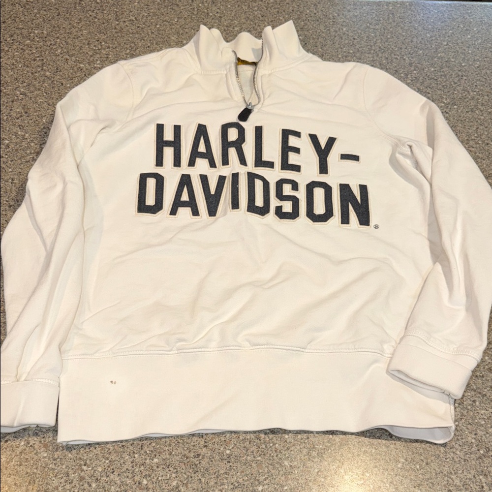 Harley-Davidson White Sweatshirt